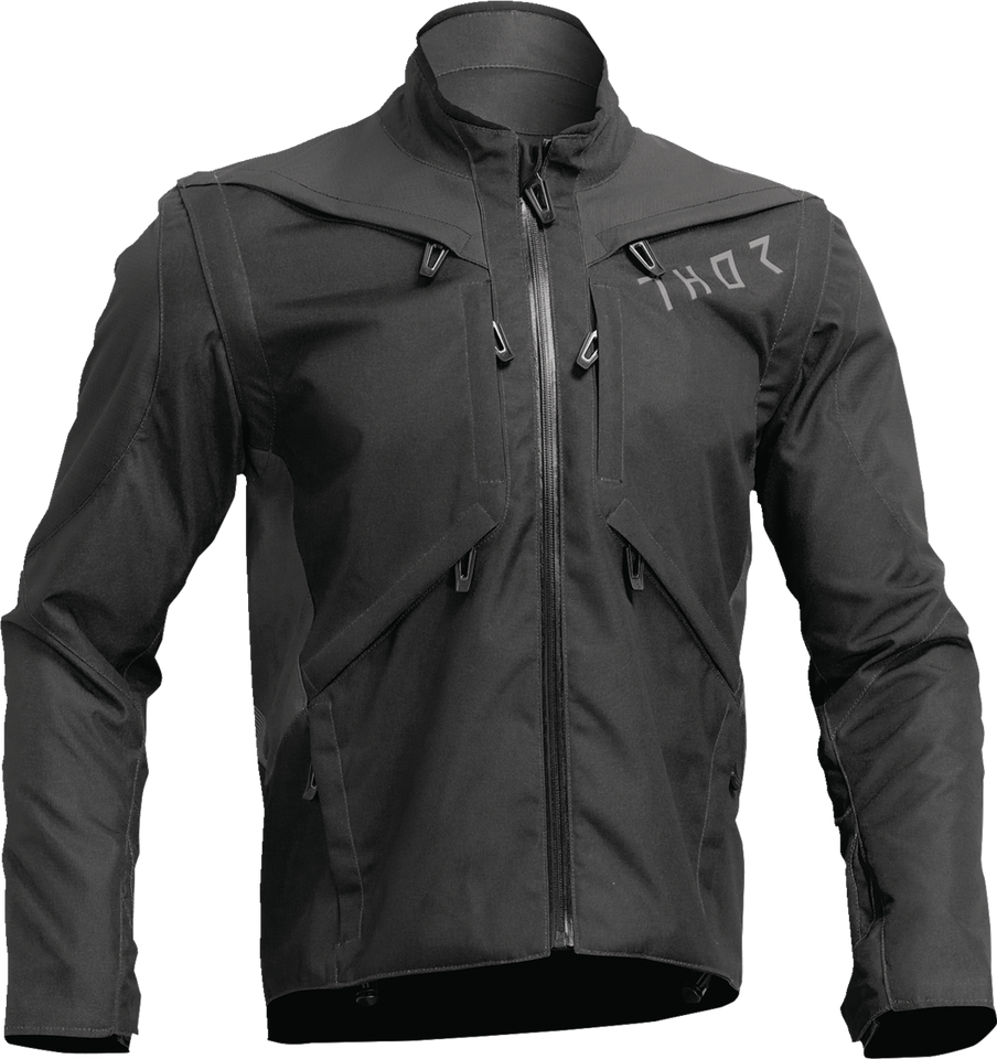 Terrain Jacket - Black/Charcoal - Medium - Lutzka's Garage