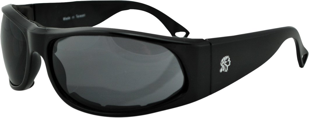 California Sunglasses - Shiny Black - Smoke - Lutzka's Garage