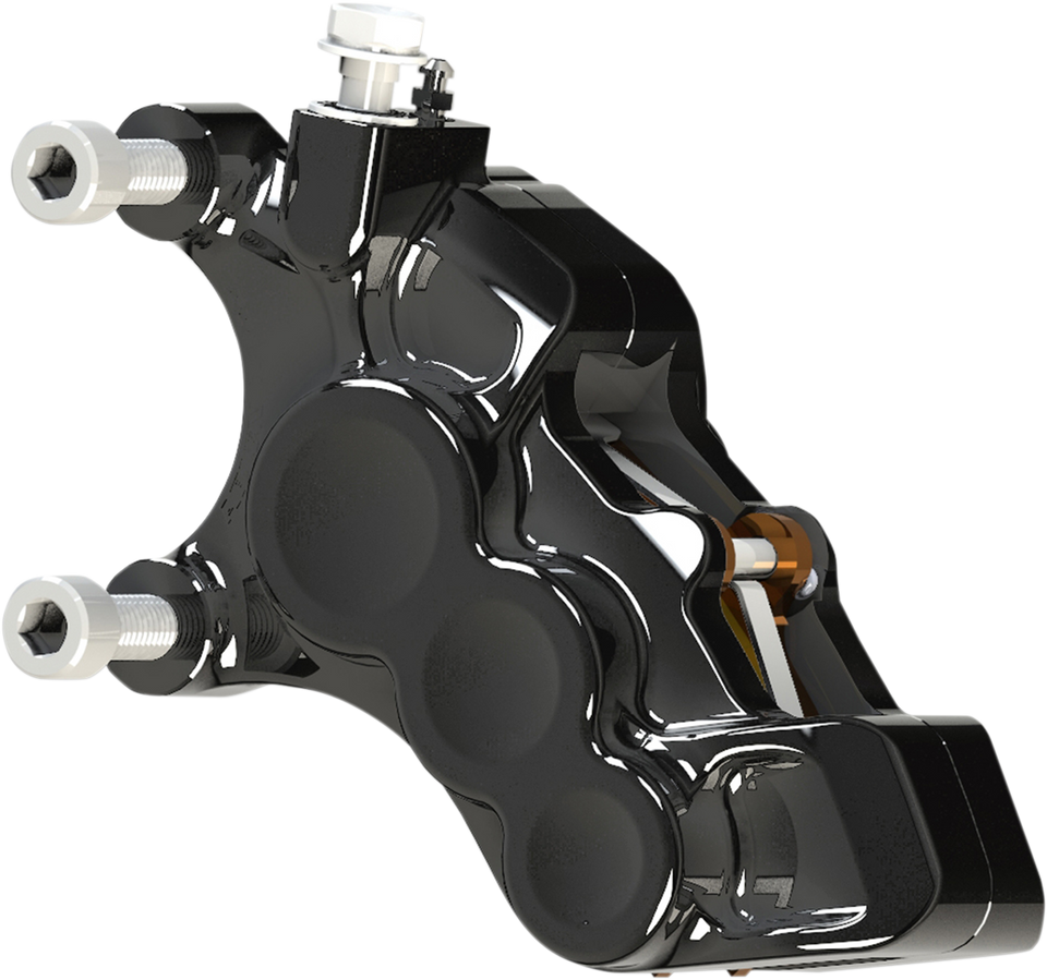 6-Piston Caliper - Front Left - Black - 11.8" - Lutzka's Garage