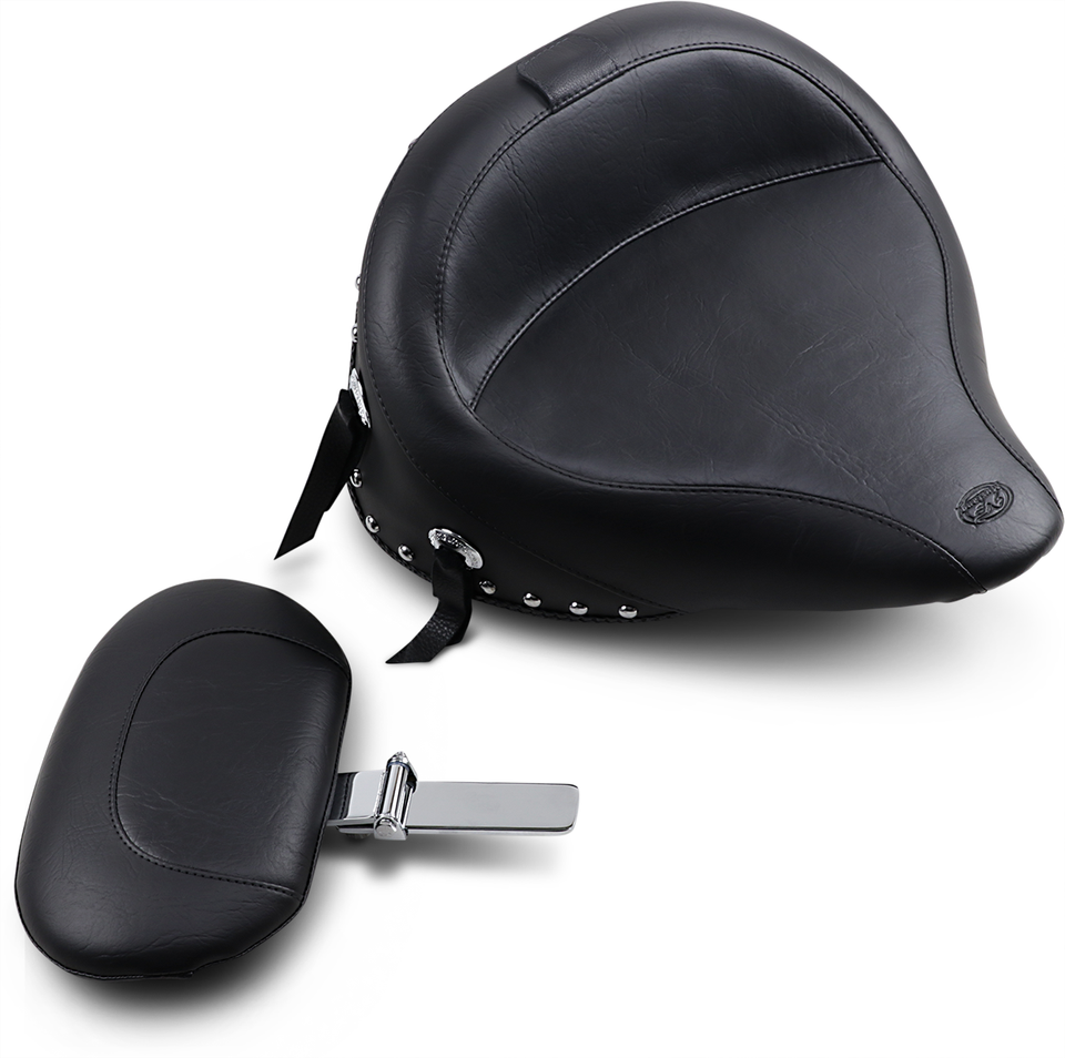 Wide Studded Seat - Drivers Backrest - Softail 84-99
