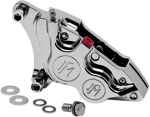 Caliper - Front Right - Polished - 84-99 Harley-Davidson