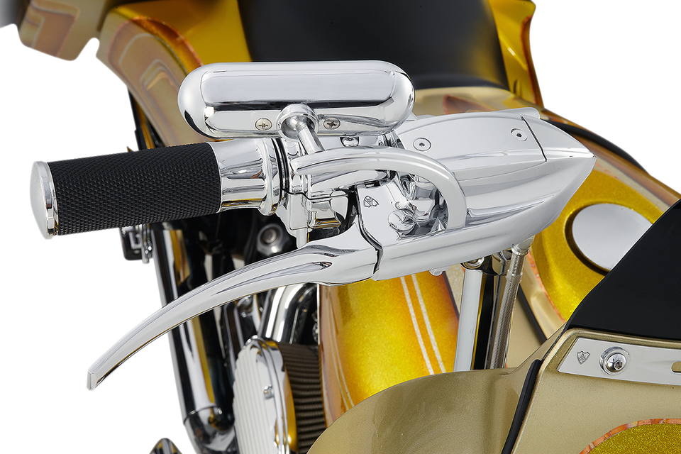 Grips - Smoothie - Cable - Chrome - Lutzka's Garage