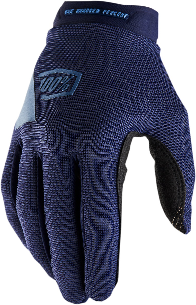 Womens Ridecamp Gloves - Navy/Slate Blue - Small - Lutzka's Garage