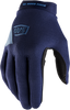 Womens Ridecamp Gloves - Navy/Slate Blue - Small - Lutzka's Garage