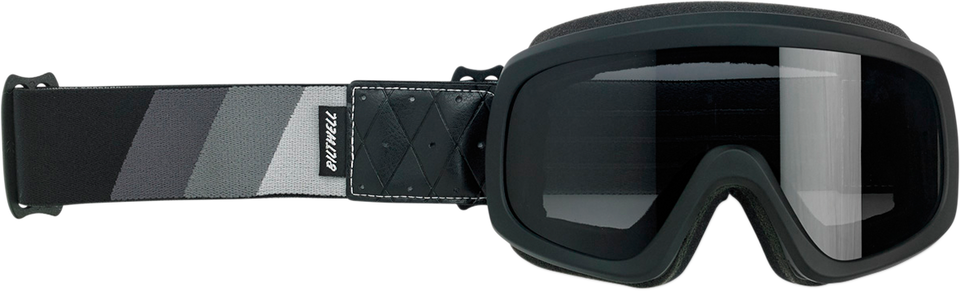 Overland 2.0 Goggles - Tri-Stripe - Black/Silver/Gray - Lutzka's Garage