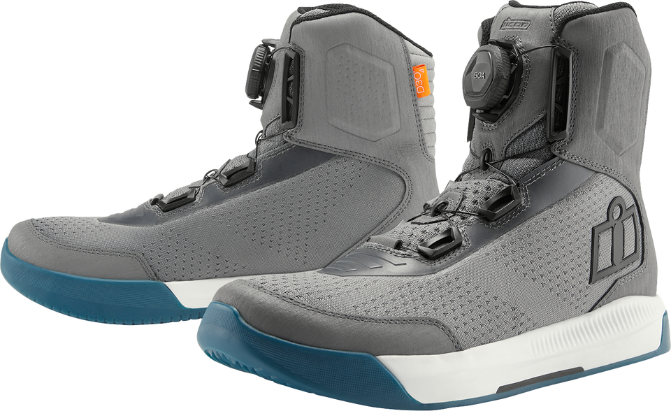 Overlord™ Boots - Gray - Size 8 - Lutzka's Garage