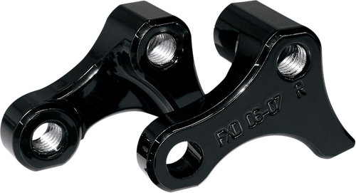 Rear Lowering Kit - Black Powder Coated - Lowers 1