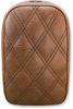 Lattice Stitched Pad - Brown -  6" - Lutzka's Garage