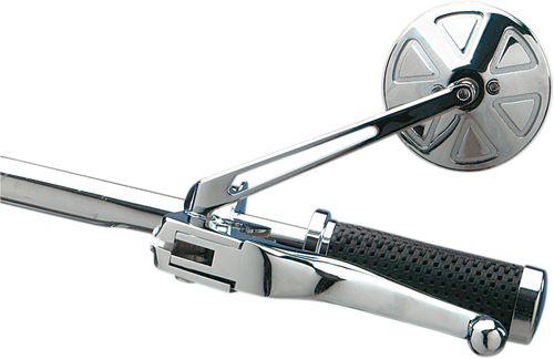 Round Mirror with Long Stem