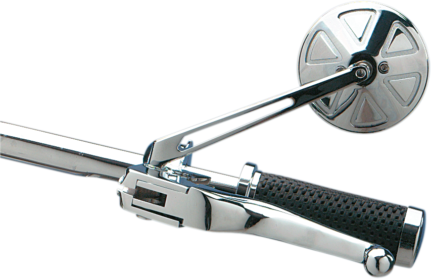 Round Mirror with Long Stem