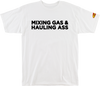 Gass T-Shirt - White - Small - Lutzka's Garage