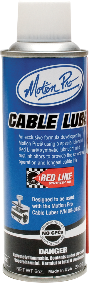 Cable Lube - 6 oz. net wt. - Aerosol
