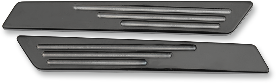 Saddlebag Hinge Inserts - Black - 14-19 - Lutzka's Garage