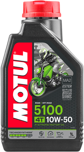 5100 4T Synthetic Blend Oil  - 10W-50 - 1 L - Lutzka's Garage