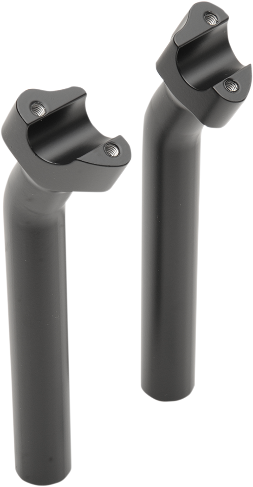 Risers - Buffalo - 9-1/2" - Flat Black - Lutzka's Garage