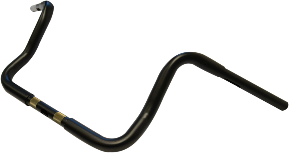 Handlebar - 10" - Flat Black - Lutzka's Garage