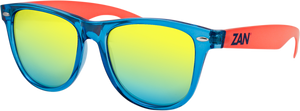 Minty Sunglasses - Blue/Orange - Lutzka's Garage