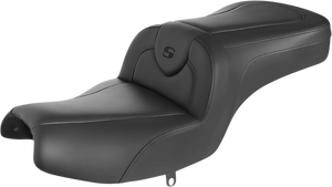 RoadSofa™ Seat - Without Backrest - Black W/Black Stitching