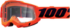 Accuri 2 Goggles - Neon Orange - Clear - Lutzka's Garage