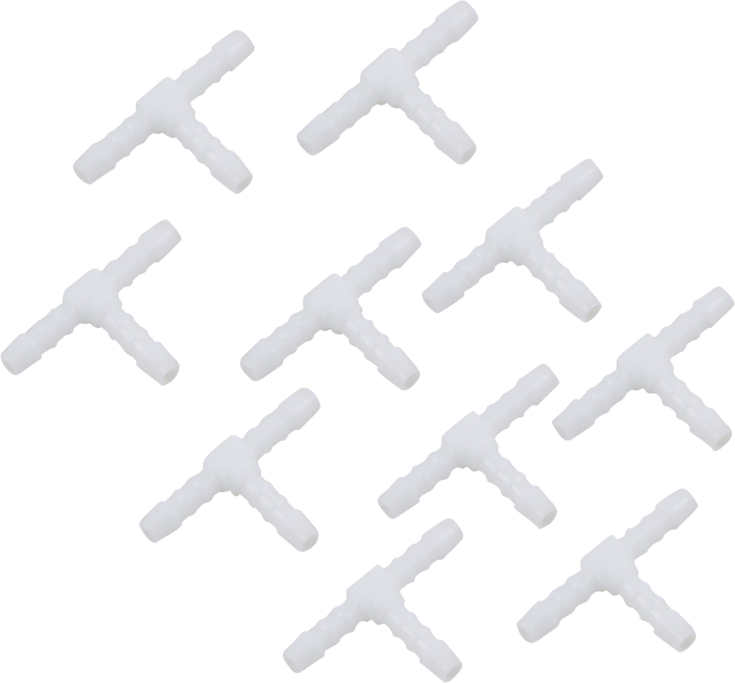 T-Connector Fuel Line Fittings - 3/16