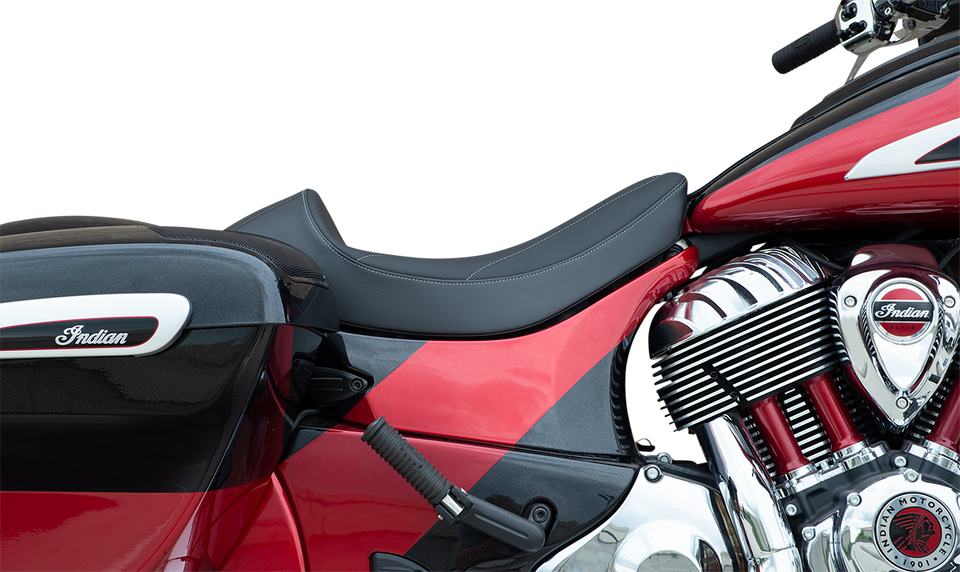 Solo Seat - Linear Stitched - Vinyl - 14-22 Indian