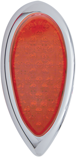 Taillight - Tear Drop - Red Lens - Lutzka's Garage