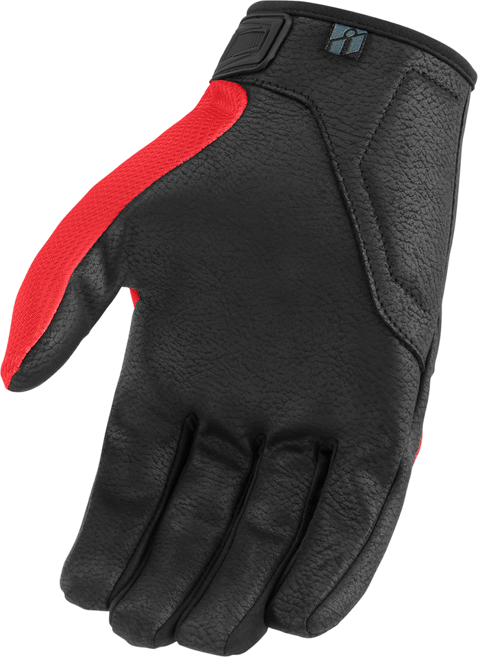 Hooligan™ CE Gloves - Red - Small - Lutzka's Garage