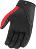 Hooligan™ CE Gloves - Red - Small - Lutzka's Garage