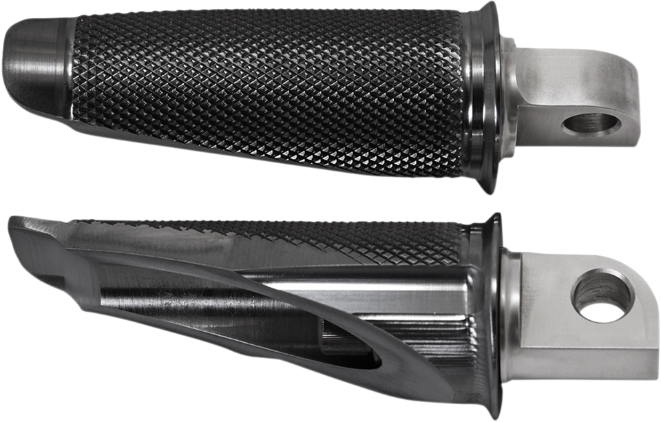 Footpegs - Black - Lutzka's Garage