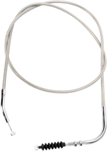 Clutch Cable - +8" - Suzuki - Stainless Steel - Lutzka's Garage