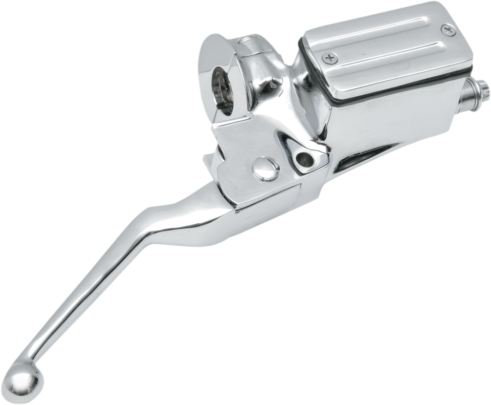 Brake Master Cylinder - 11/16" - Chrome - Lutzka's Garage