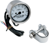 2.4" Mini Electronic 8000 RPM Tachometer - Chrome Housing - White Face - Lutzka's Garage