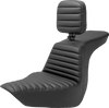 Tour Step Up Seat - Rider Backrest - Tuck-n-Roll - FLSB/FXLR 18-22