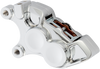 4-Piston Caliper - Left - 11.8" - Chrome - Lutzka's Garage