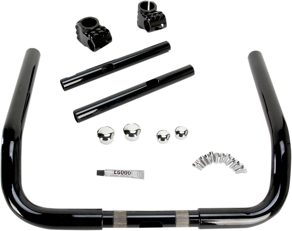 Handlebar - Klip Hanger - 14" - Black - Lutzka's Garage