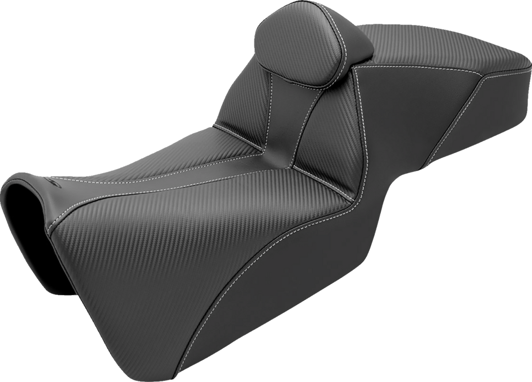 Adventure Tour Seat - w/ Backrest - Black - Pan Am 21-22 - Lutzka's Garage