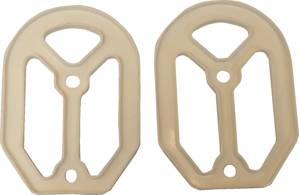 Qualifier Insert - Rubber - White - Lutzka's Garage