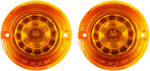 Flat Signal Insert - 1157 - Amber - Lutzka's Garage