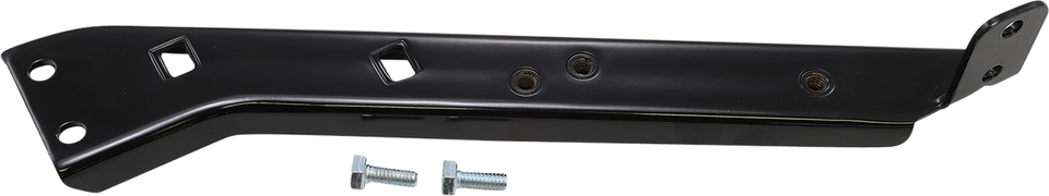 Right Saddlebag Rail Support Bracket - Black - Lutzka's Garage