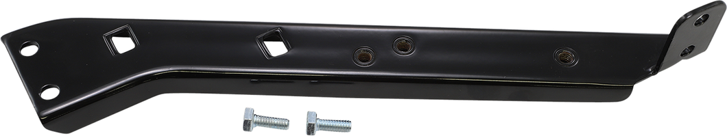 Right Saddlebag Rail Support Bracket - Black - Lutzka's Garage