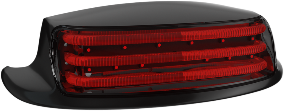 Fender Tip Light - Red Lens - Black - Lutzka's Garage