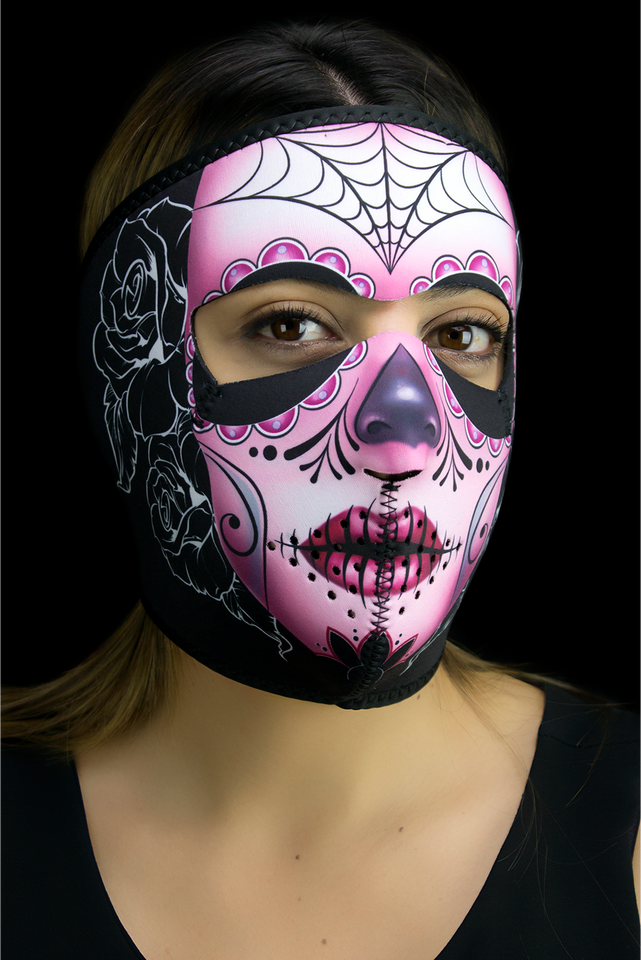 Full-Face Mask - Sugar Skull