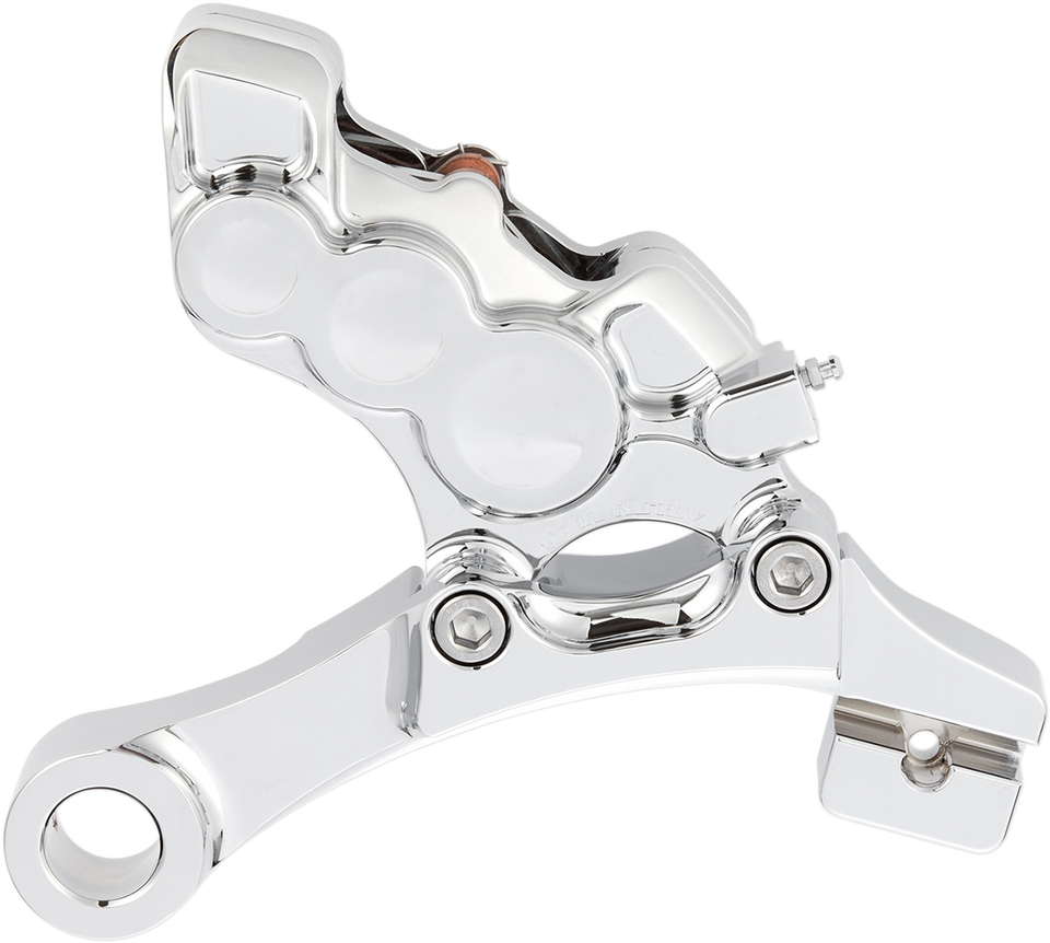 6-Piston Caliper - Rear - Chrome - 11.8" - Lutzka's Garage