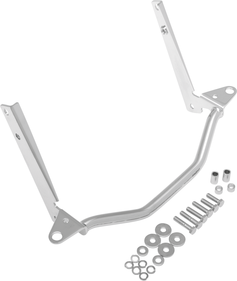 Spotlight Mount - Chrome - 00-17 FLSTF - Lutzka's Garage