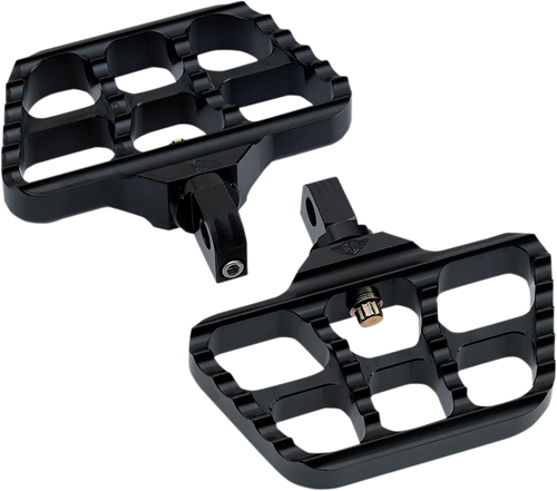 Mini Serrated Floorboard - Black - Lutzka's Garage