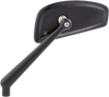 Tearchop Mirror - Lefthand - Black - Lutzka's Garage