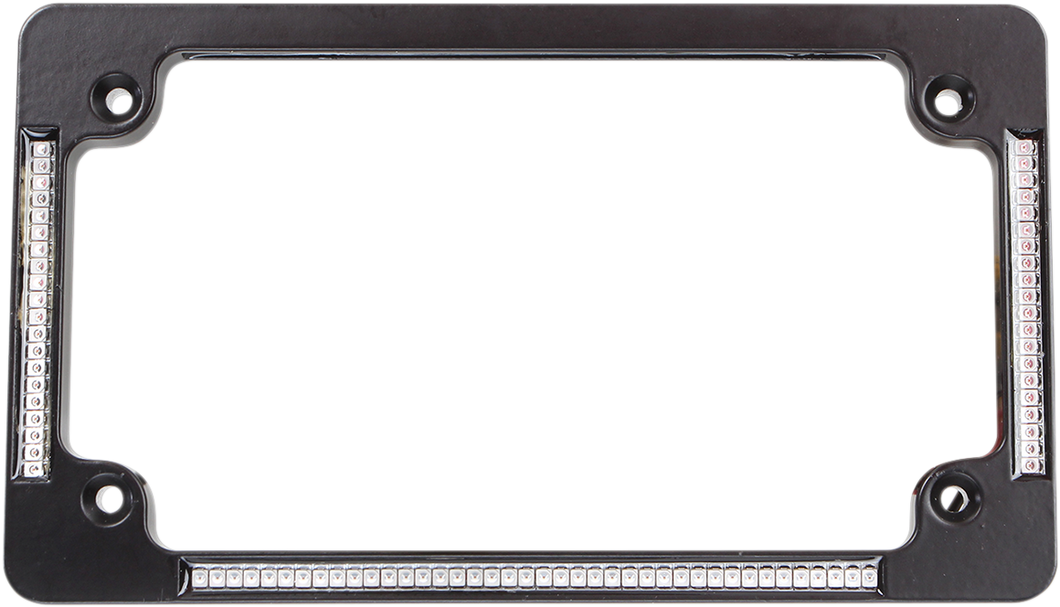 License Plate Frame - Black - Lutzka's Garage