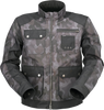 Camo Jacket - Gray/Black - Small - Lutzka's Garage