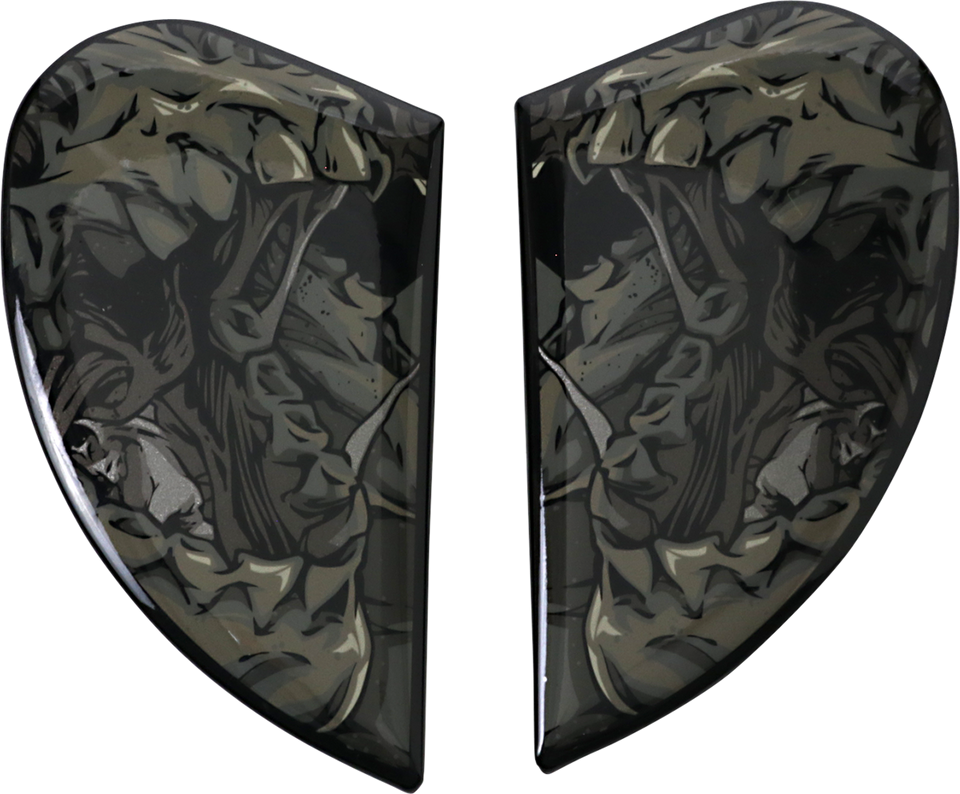 Airform Side Plates - Parahuman - Black - Lutzka's Garage