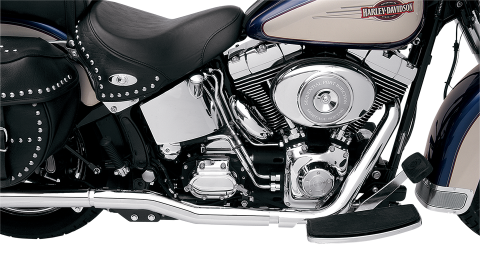 Tru Dual Exhaust - 86-06 Softail